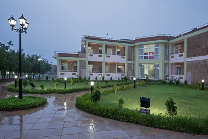 National Law University, Jodhpur Campus View in evening of National Law University Jodhpur